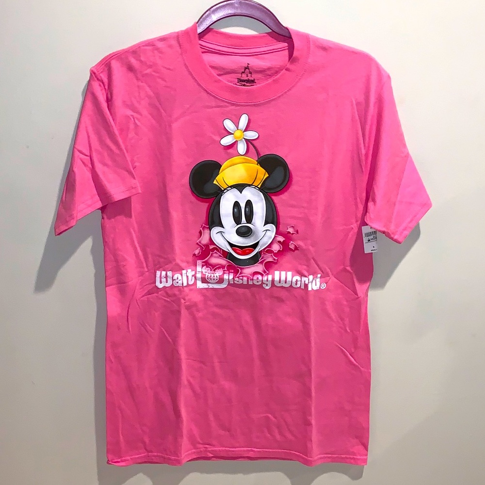 NWT Pink Minnie Mouse Short Sleeve